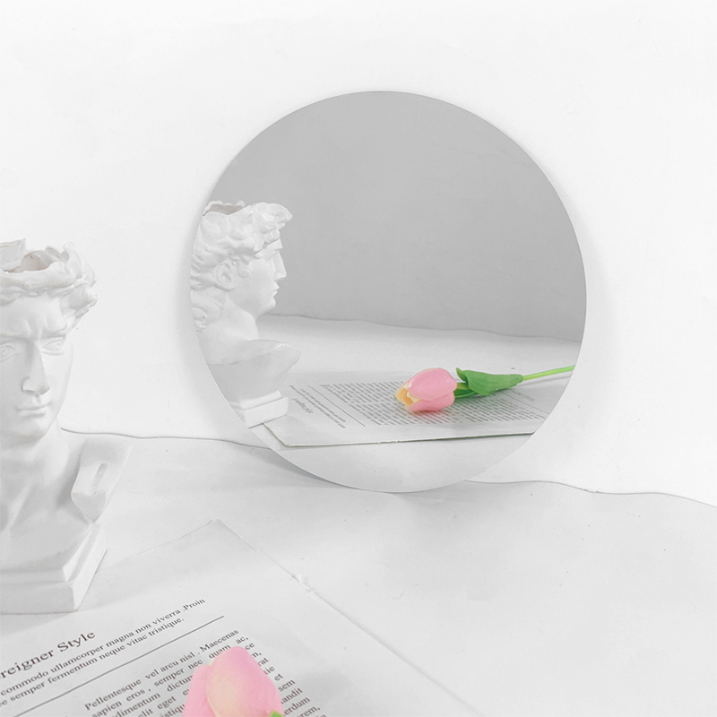 20cm Round Mirror Glass Tray   - огляд і ціна Unity Candle Set