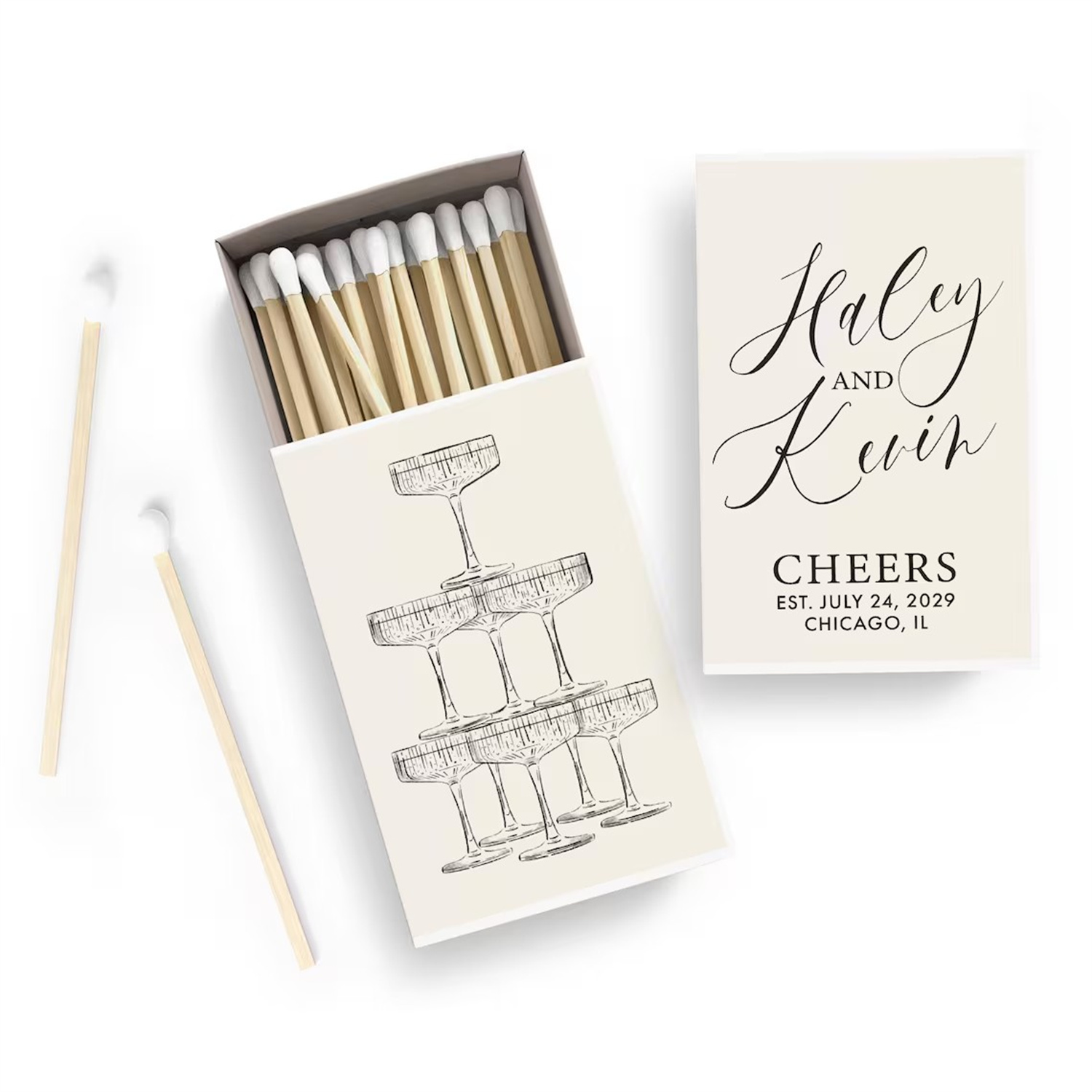 Aluminum Matchbox Silver or Go - огляд і ціна Unity Candle Set