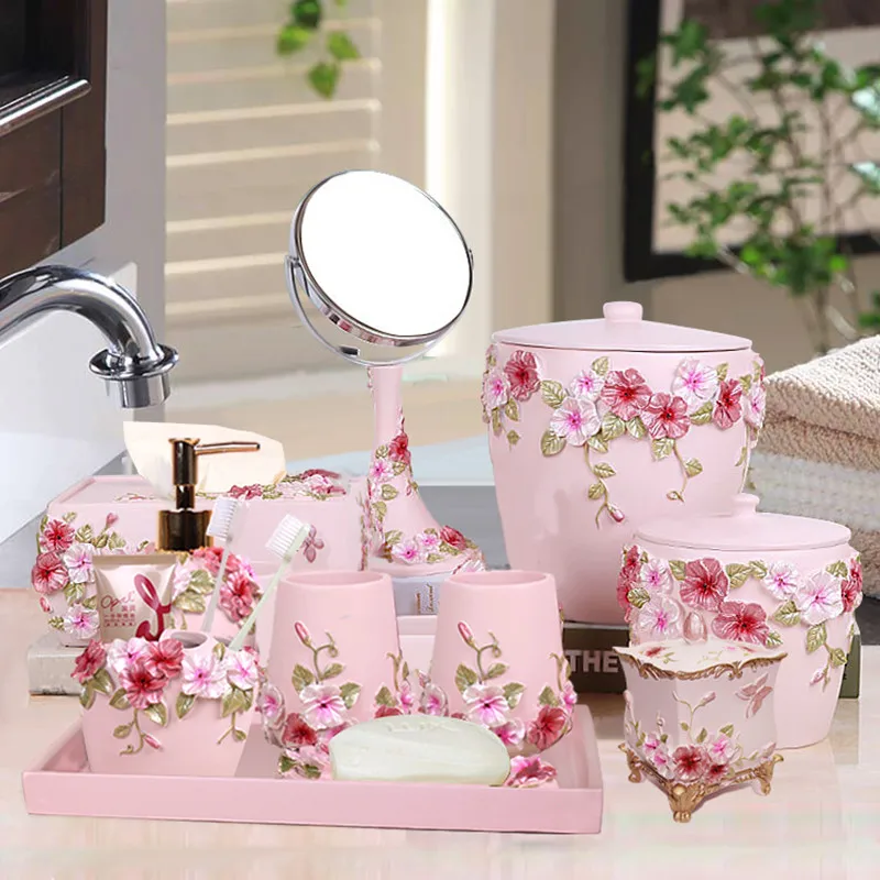 Five-piece Bathroom Set Europe - огляд і ціна Wedding Bathroom Supply Kit