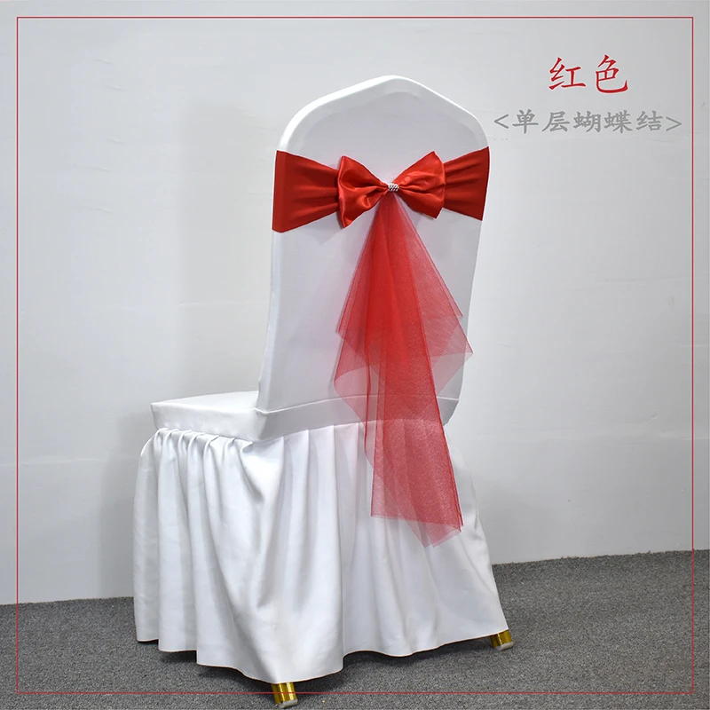 10 50pcs Spandex Chair Sashes  - огляд і ціна Chair Sash Organza