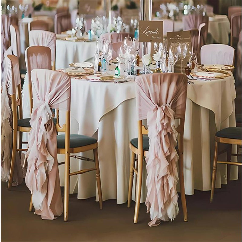 Bamboo Chair decorations Chiav - огляд і ціна Chair Sash Organza