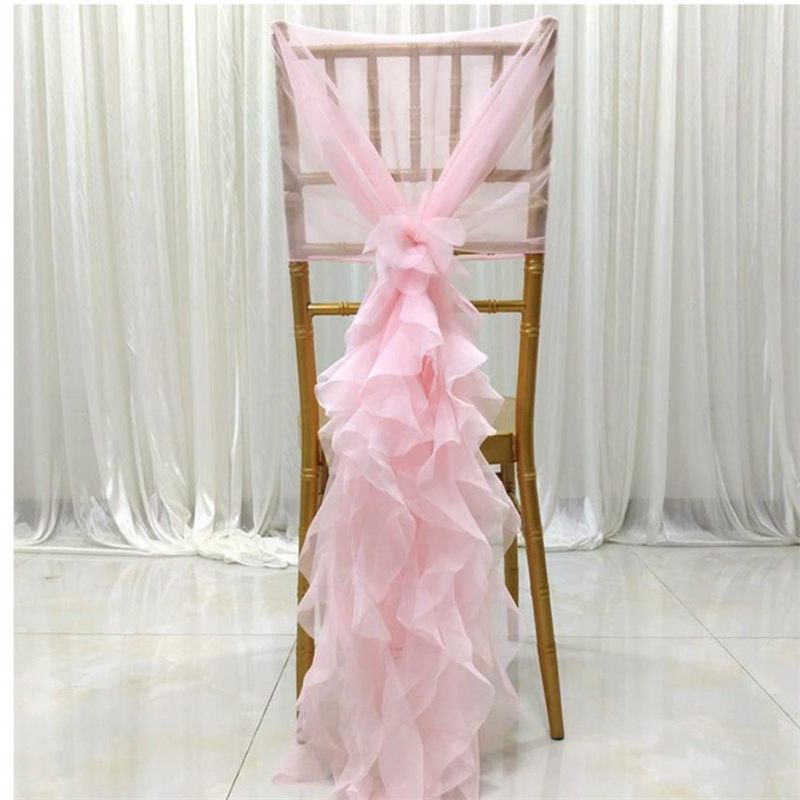 Bamboo Chair decorations Chiav - огляд і ціна Chair Sash Organza