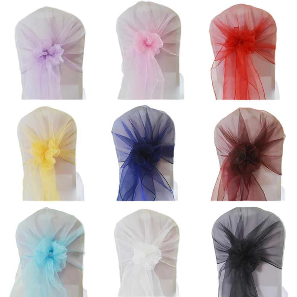65x275cm Organza Chair Sash Fo - огляд і ціна Chair Sash Organza