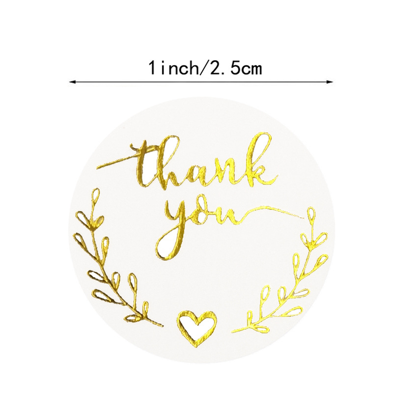 100-500pcs Gold Thank You Stic - огляд і ціна Wedding Supply Business