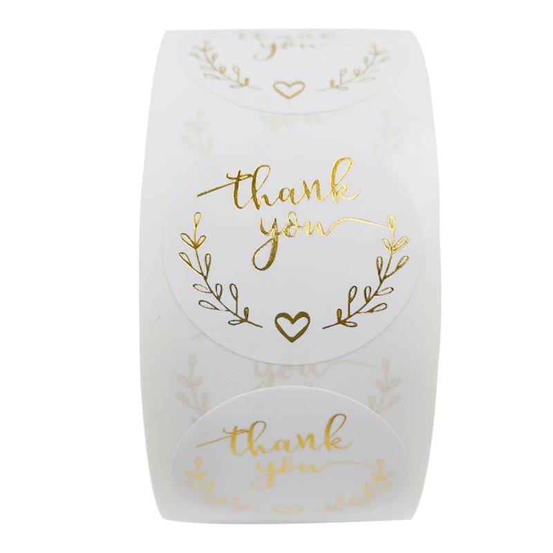 100-500pcs Gold Thank You Stic - огляд і ціна Wedding Supply Business
