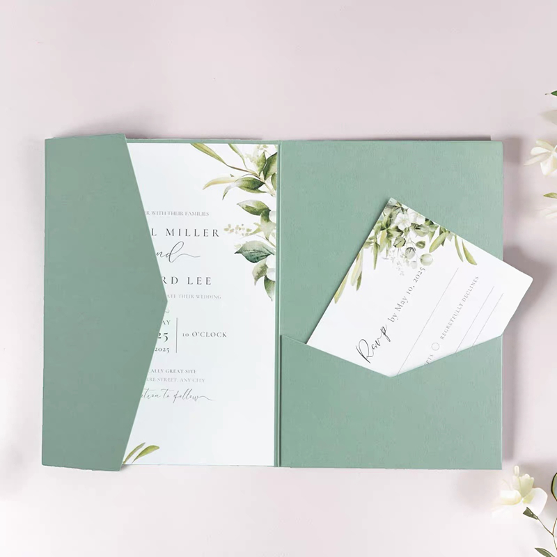 30pcs 18x13cm Green Envelopes  - огляд і ціна Wedding Supply Business
