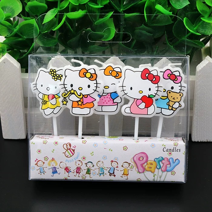 5pcs/Set Kawaii HelloKitty Han - огляд і ціна Unity Candle Set