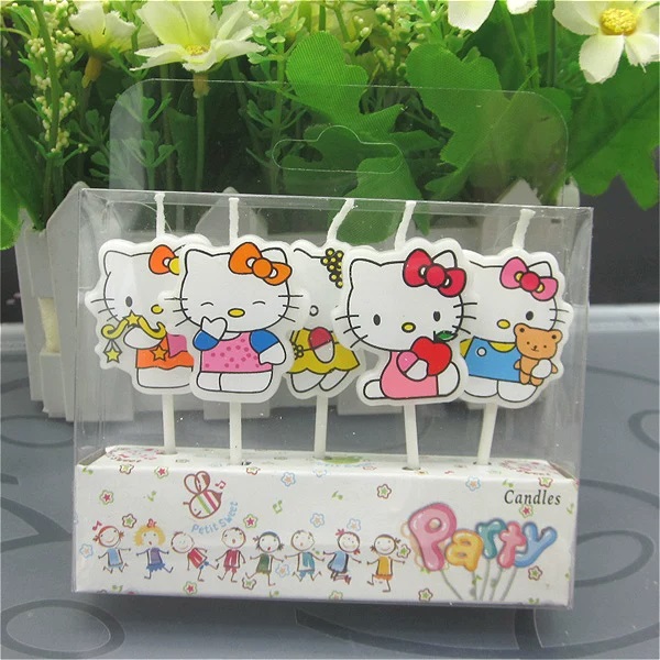 5pcs/Set Kawaii HelloKitty Han - огляд і ціна Unity Candle Set