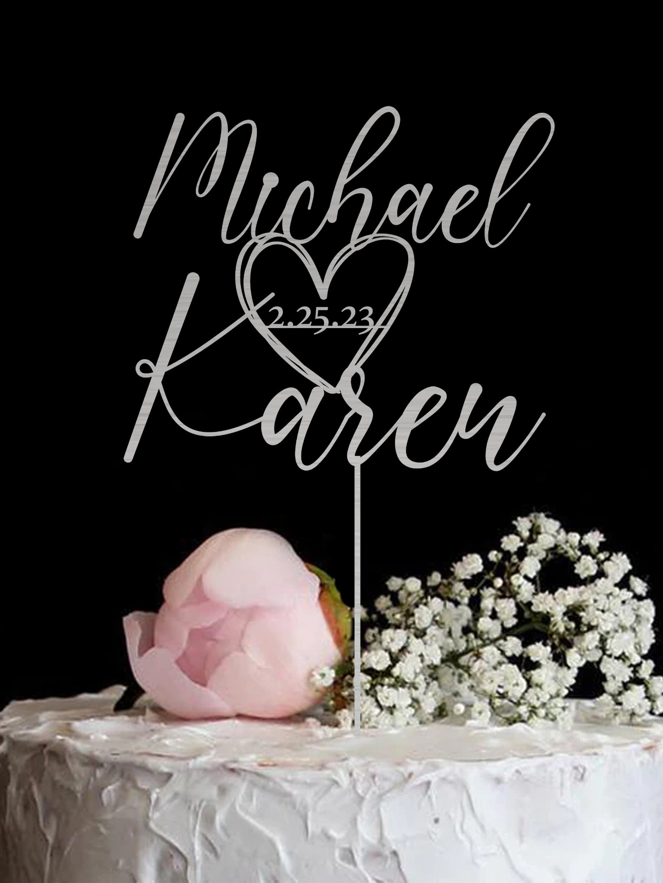 Custom Cake Topper - 1PC Perso - огляд і ціна Wedding Shop