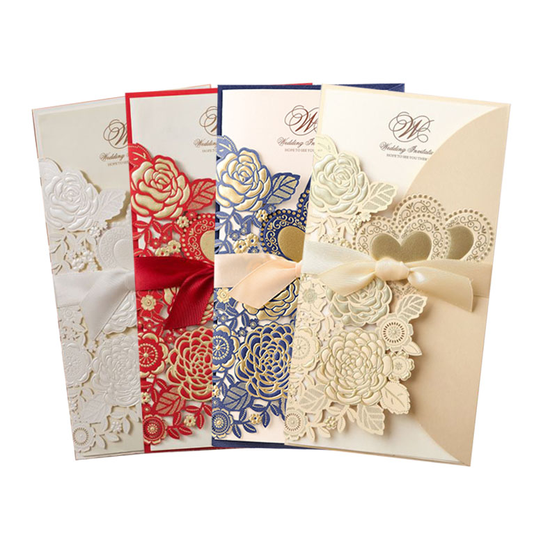 5/10Pcs Laser Cut Wedding Invi - огляд і ціна Wedding Supply Business