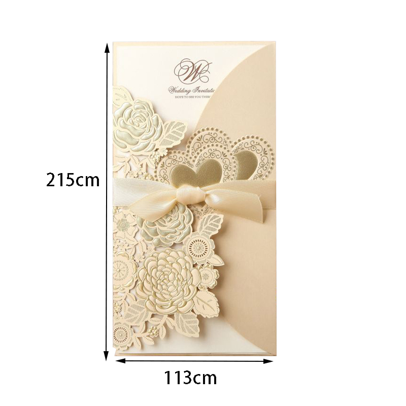 5/10Pcs Laser Cut Wedding Invi - огляд і ціна Wedding Supply Business