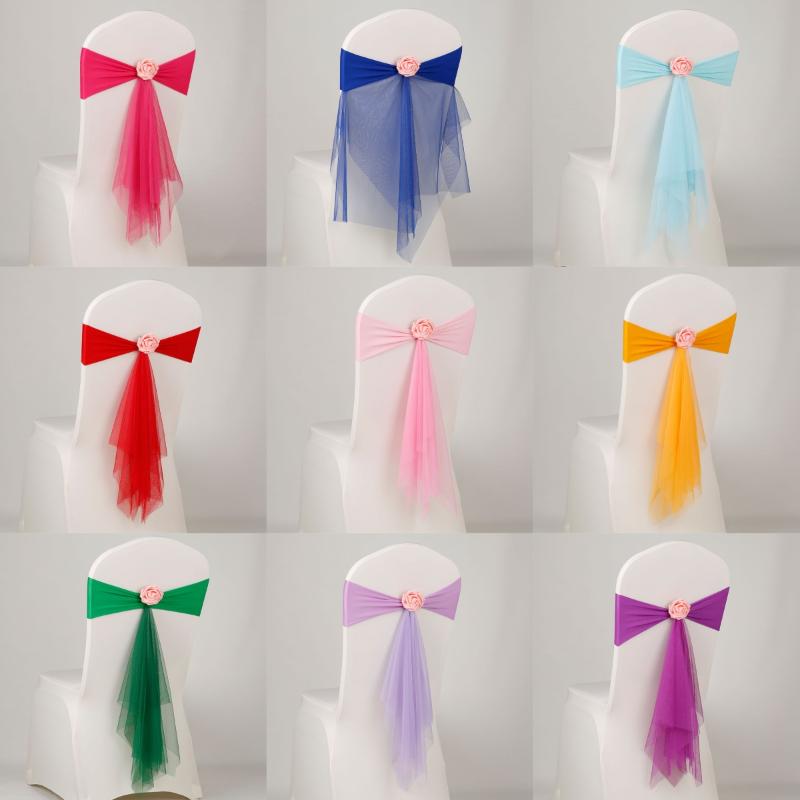 1 Piece Organza Chair Sashes F - огляд і ціна Chair Sash Organza