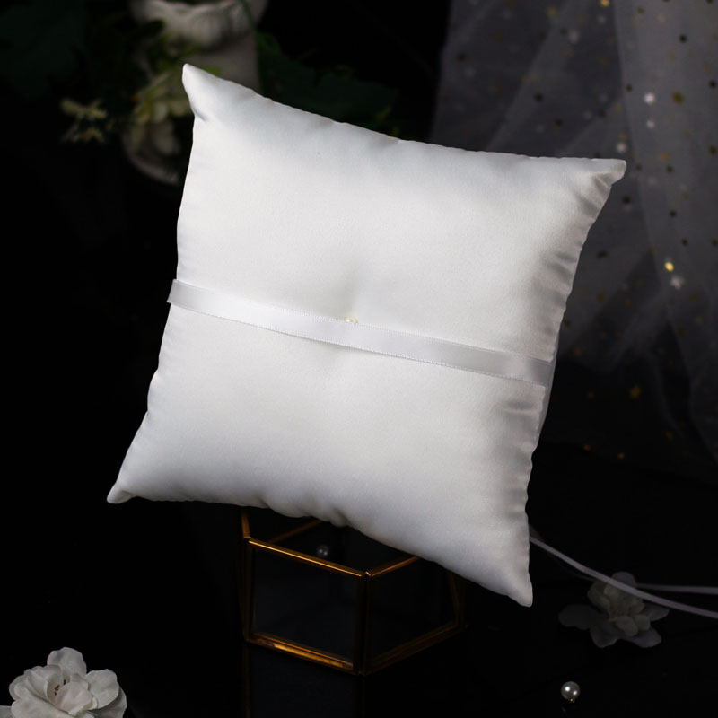 1Pcs 10*10cm Sparkling Rhinest - огляд і ціна Ring Bearer Pillow