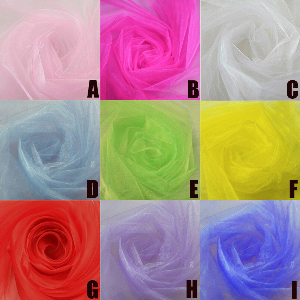 Wedding Decoration Tulle Roll  - огляд і ціна Chair Sash Organza