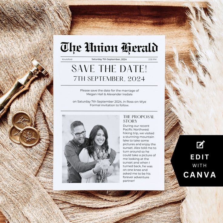 Custom Save The Date Photo New - огляд і ціна Wedding Supply Business
