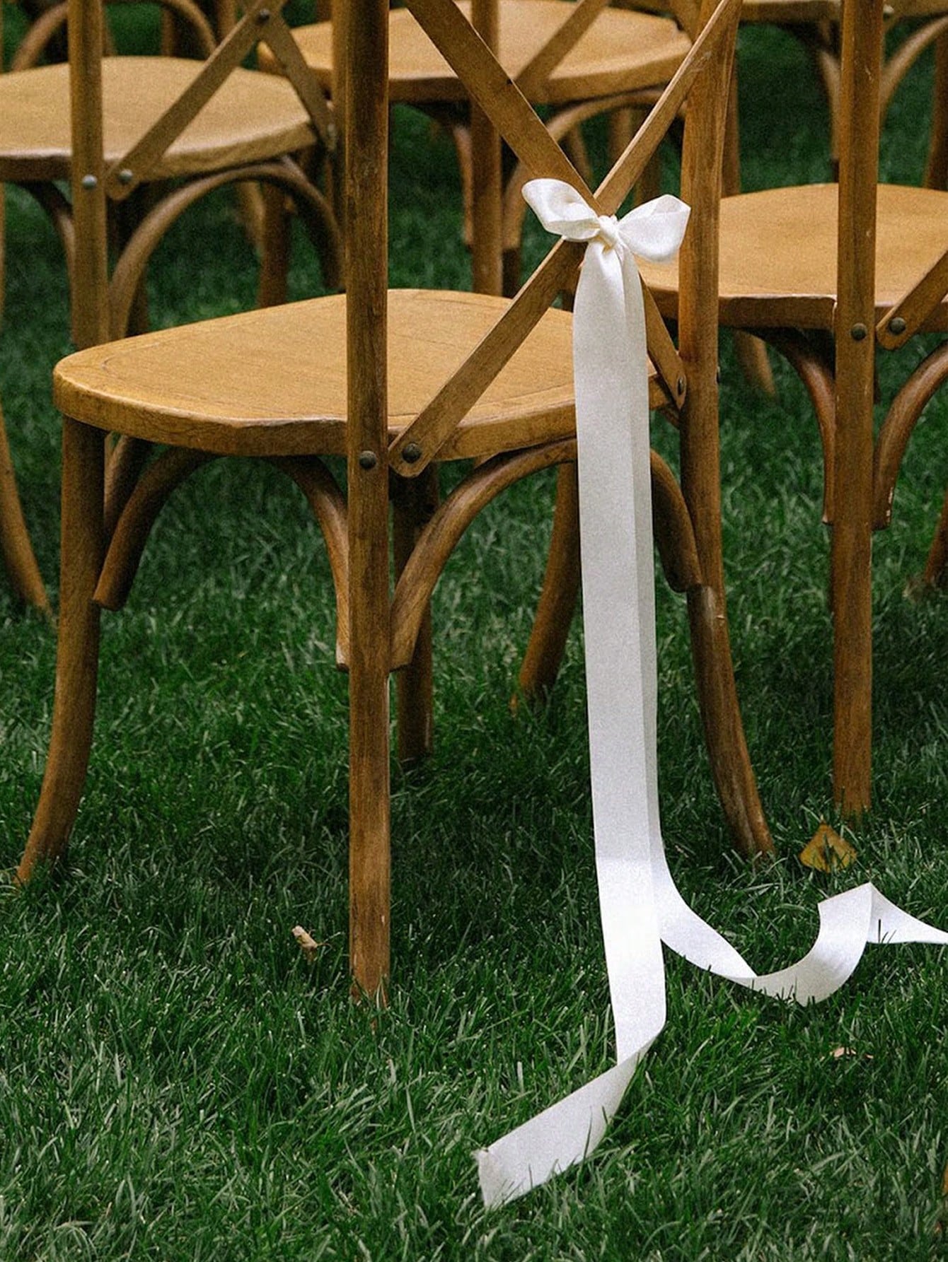 Satin Weeding Chair Bows with  - огляд і ціна Bridal Sash Ribbon