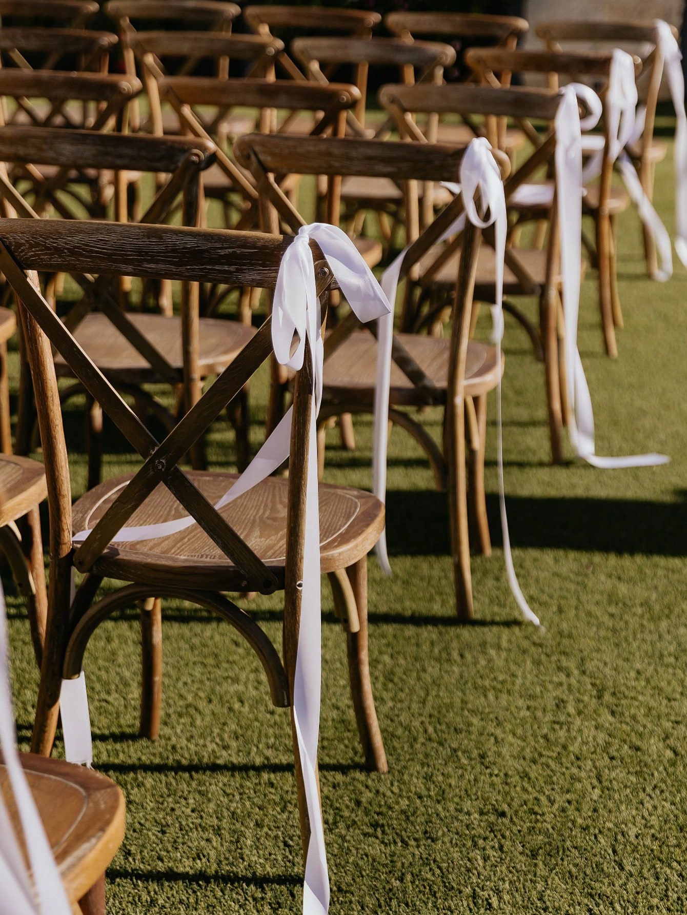 Satin Weeding Chair Bows with  - огляд і ціна Bridal Sash Ribbon