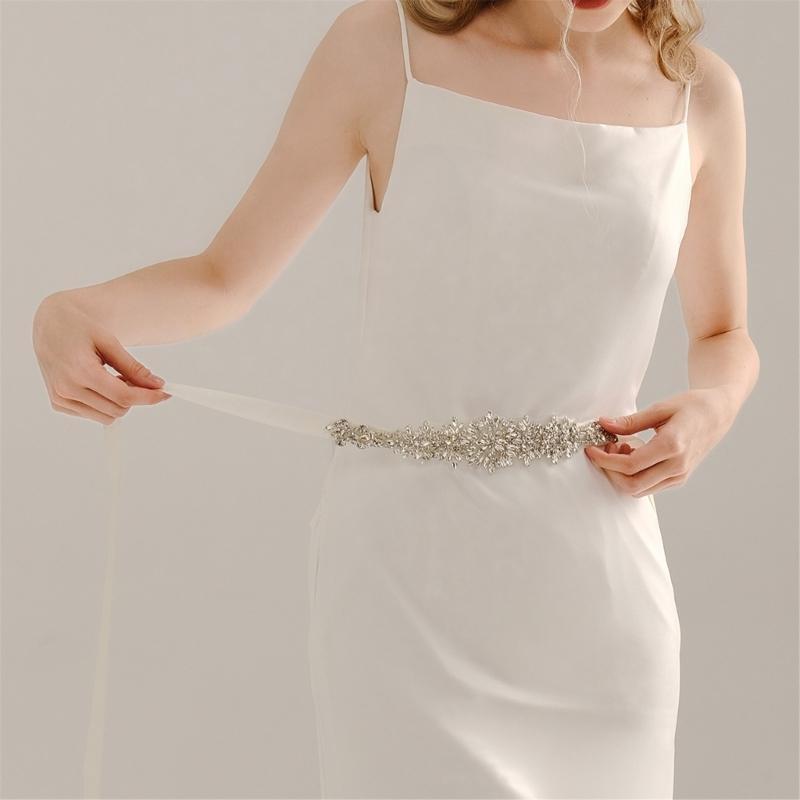 652F Shining Bridal Sash Belt  - огляд і ціна Bridal Sash Ribbon