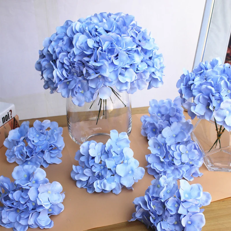 10PCS/Lot Colorful Hydrangea F - огляд і ціна Wedding Arch Flower