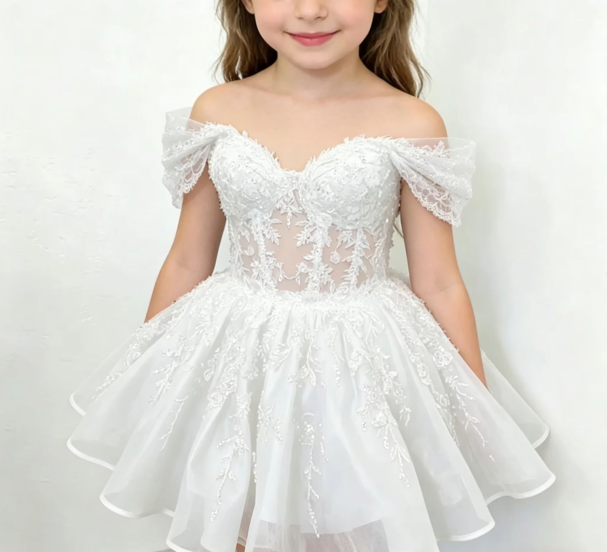 White Customized Off Shoulder  - огляд і ціна Bridal Sash Ribbon
