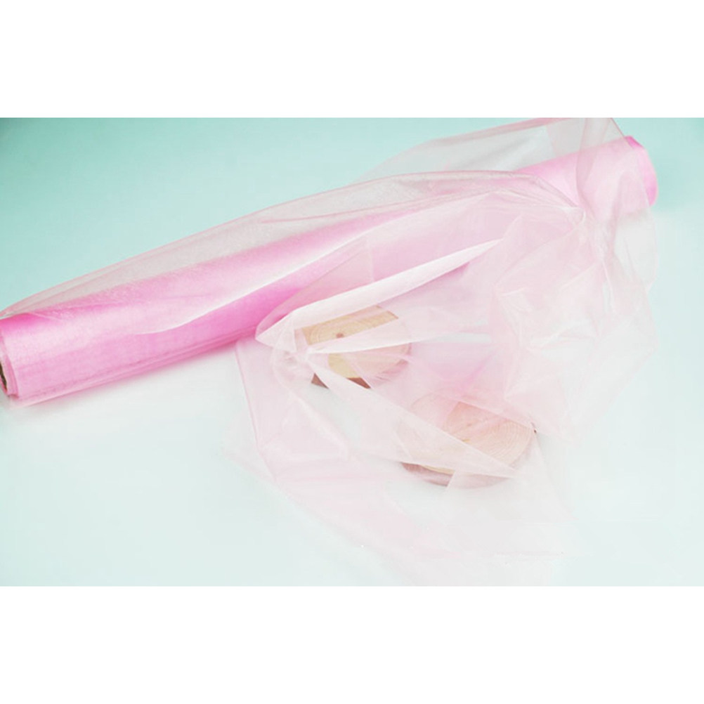 900M Organza Roll Fabric Light - огляд і ціна Chair Sash Organza