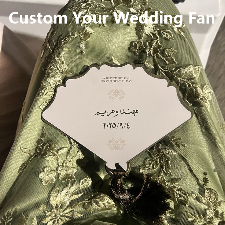 Custom Luxury Wedding Fan Pers - огляд і ціна Wedding Supply Business