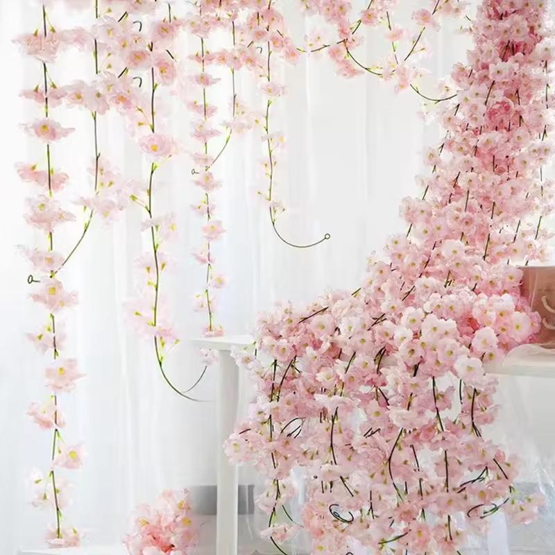 180cm Artificial Flowers Cherr - огляд і ціна Wedding Arch Flower