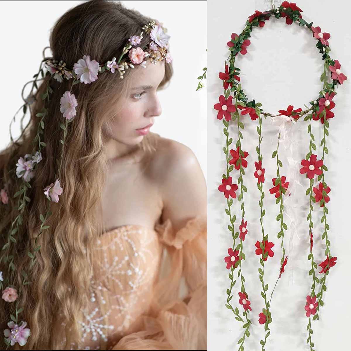 Bohemian Rattan Flower Vines C - огляд і ціна Wedding Arch Flower
