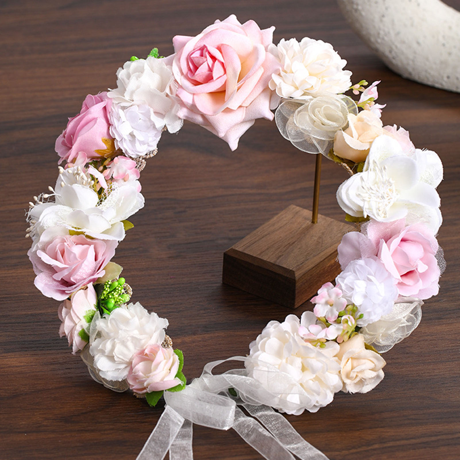 Flower Crown Wreath Bride Garl - огляд і ціна Wedding Arch Flower