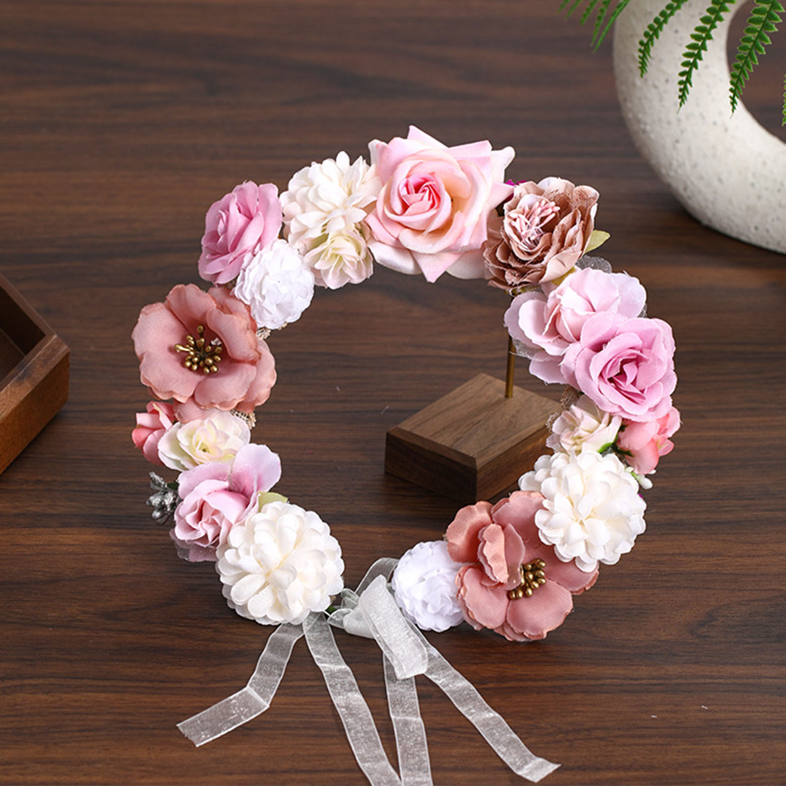 Flower Crown Wreath Bride Garl - огляд і ціна Wedding Arch Flower