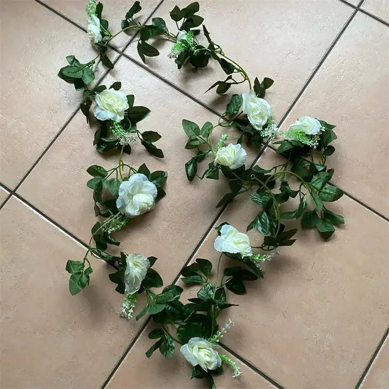 1Pcs 2.2M Artificial White Flo - огляд і ціна Wedding Arch Flower