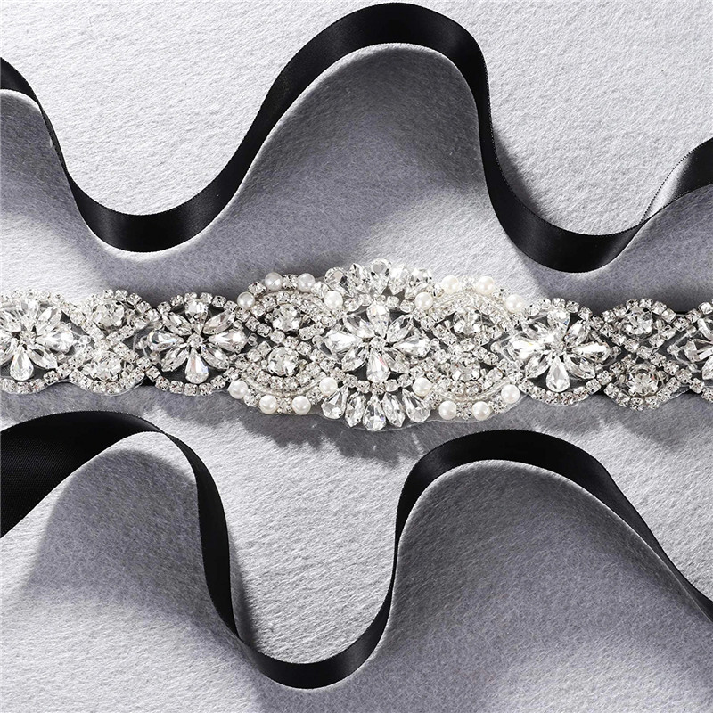 Rhinestones Bridal Belt Luxury - огляд і ціна Bridal Sash Ribbon