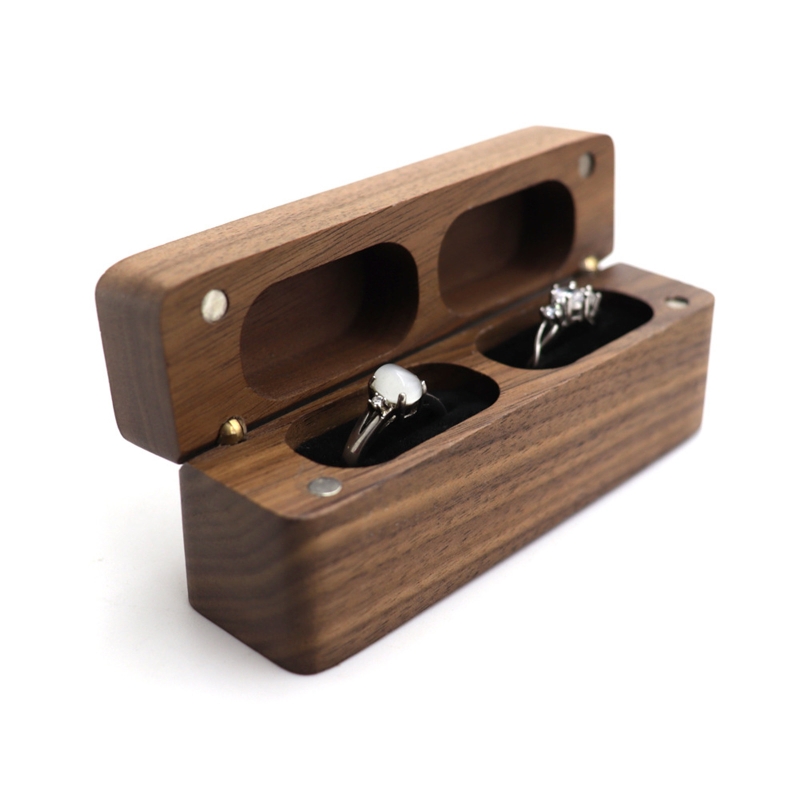 ZB91 Fashion Wood Ring Box for - огляд і ціна Ring Bearer Pillow