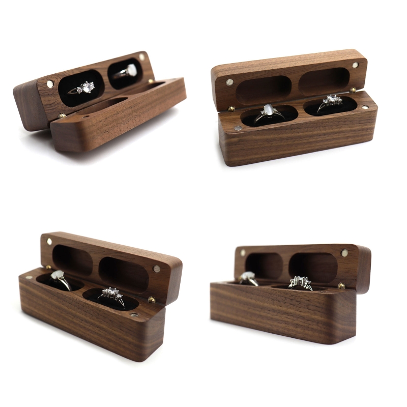 ZB91 Fashion Wood Ring Box for - огляд і ціна Ring Bearer Pillow