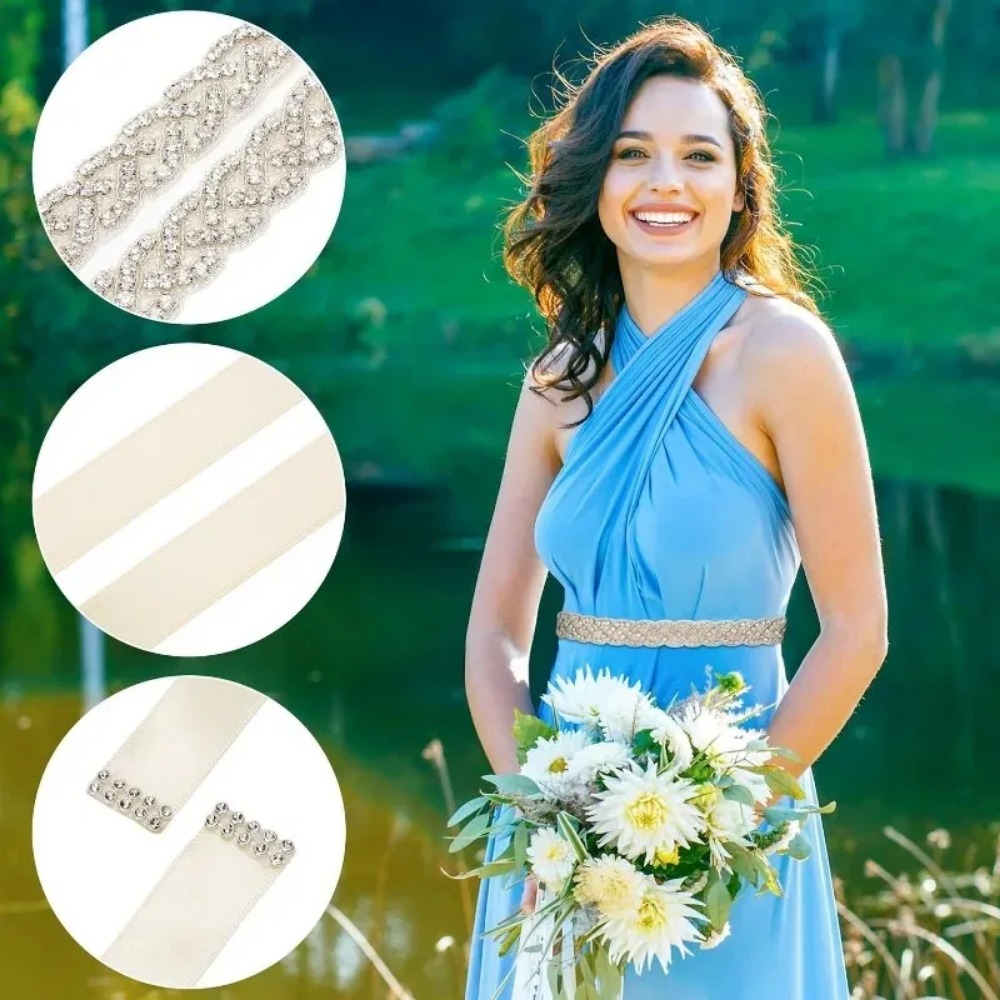 For Women Bridesmaid Dress Acc - огляд і ціна Bridal Sash Ribbon