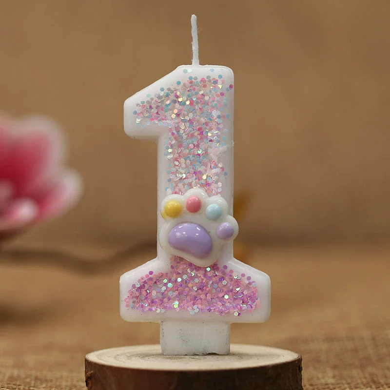 Creative Cute Cat Paw Cake Num - огляд і ціна Unity Candle Set