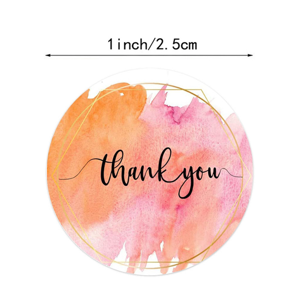 100-500 Pcs Thank You Stickers - огляд і ціна Wedding Supply Business