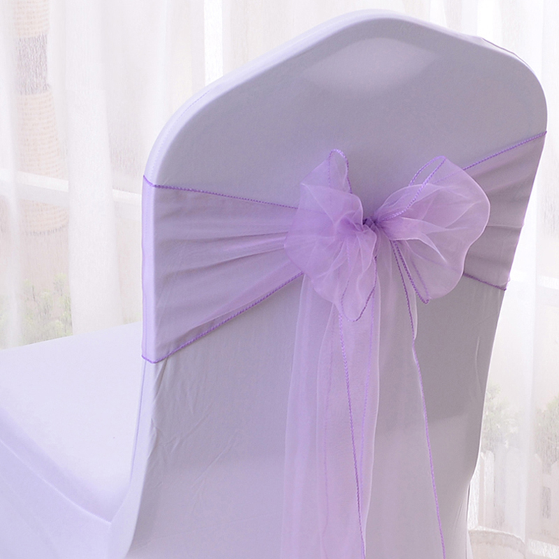 10/50/100PCS Wedding Chair Dec - огляд і ціна Chair Sash Organza