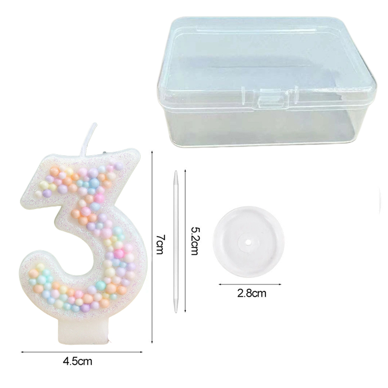Rainbow Ball Number Birthday C - огляд і ціна Unity Candle Set
