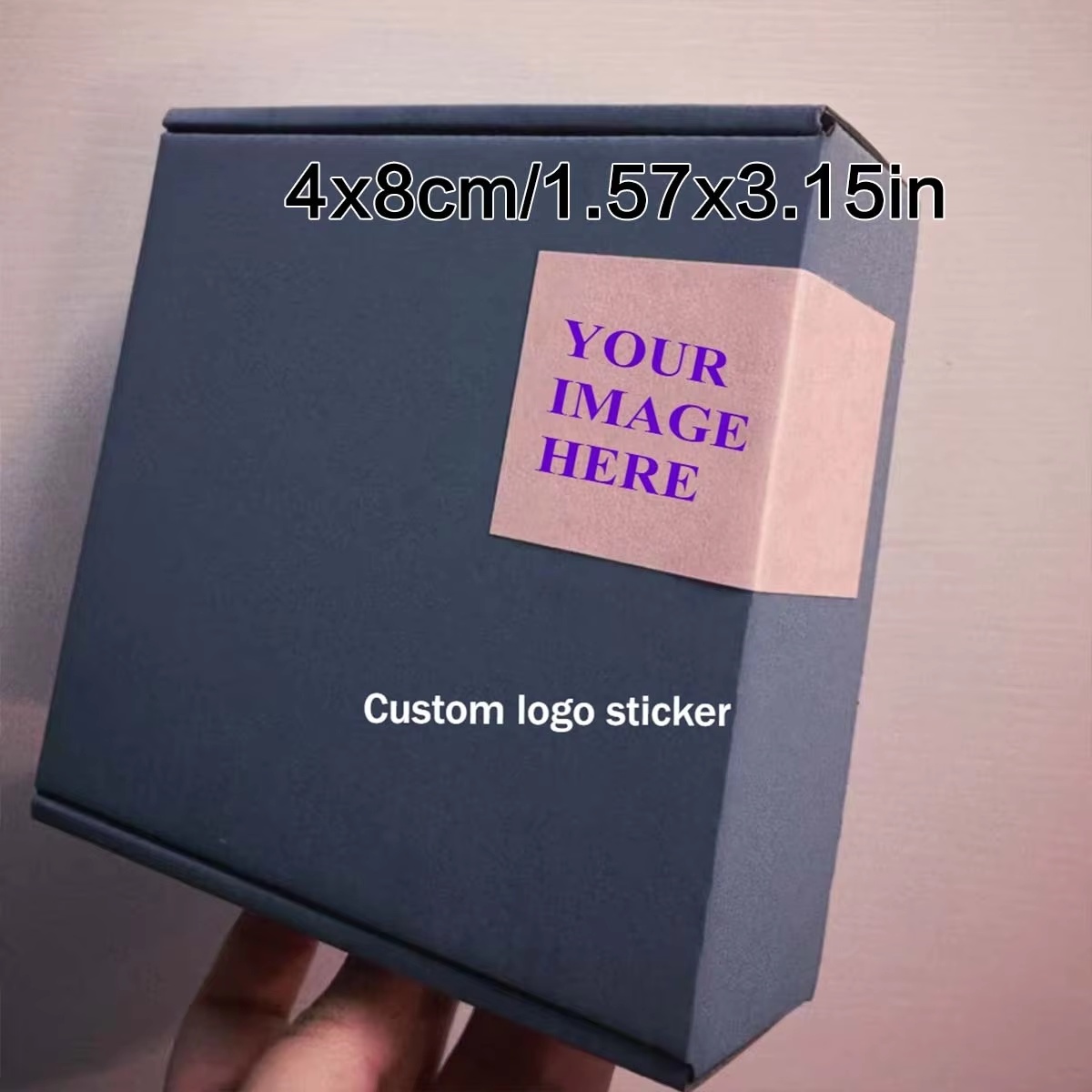Custom Rectangular Stickers –  - огляд і ціна Wedding Shop