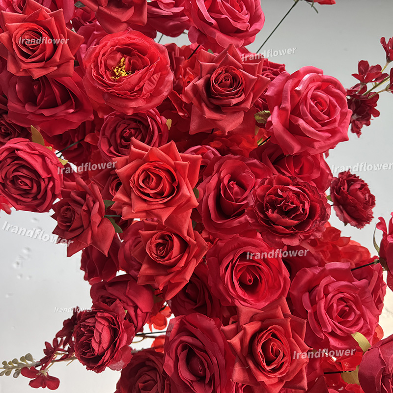Red Heart Arch Shaped Artifici - огляд і ціна Wedding Arch Flower