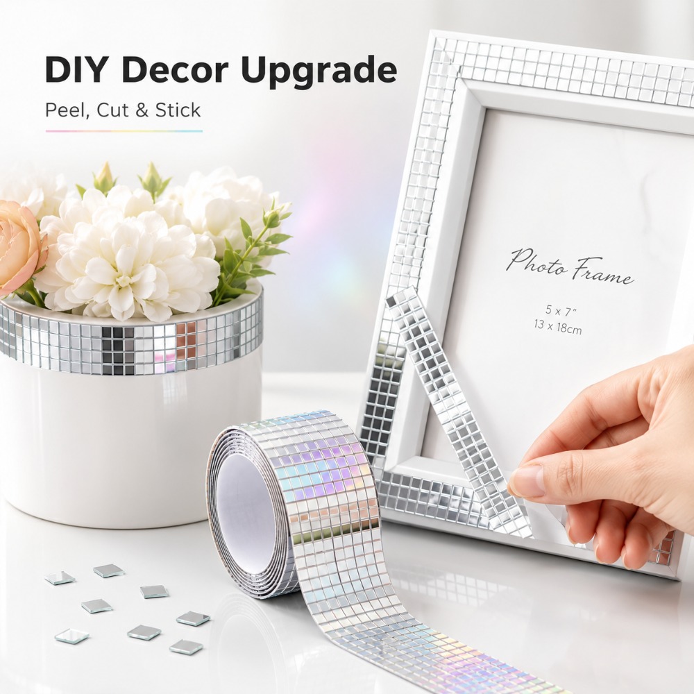Mini Square Mirror Mosaic Tile - огляд і ціна Wedding Bathroom Supply Kit